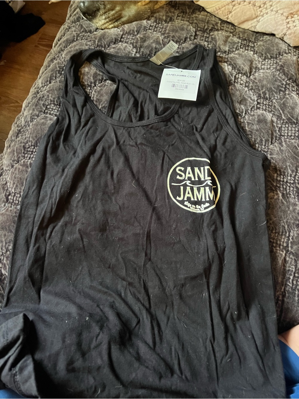 Sand Jamm NWT Black Tank XL